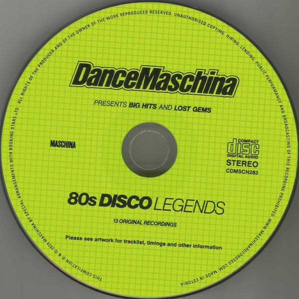 DanceMaschina: 80s Disco Legends-2 Various-2