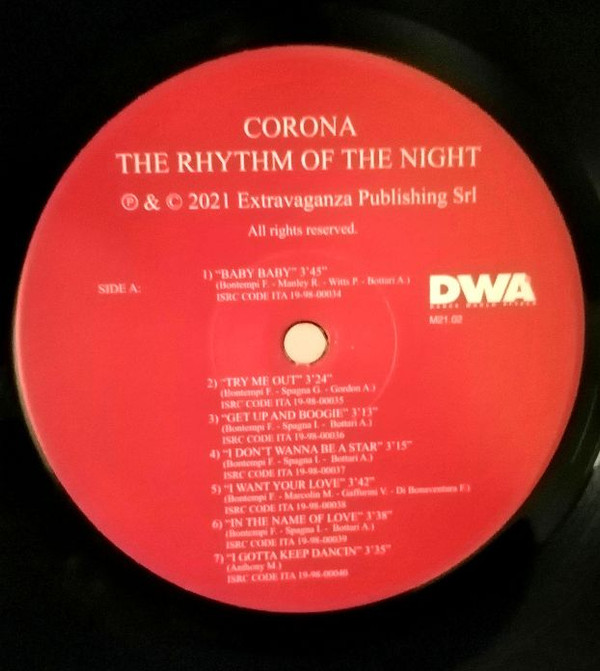 The Rhythm Of The Night -2 Corona-2