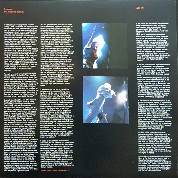 Closer To Heaven (Original Cast Recording)-2 Original Cast*, Pet Shop Boys And Jonathan Harvey (2)-2