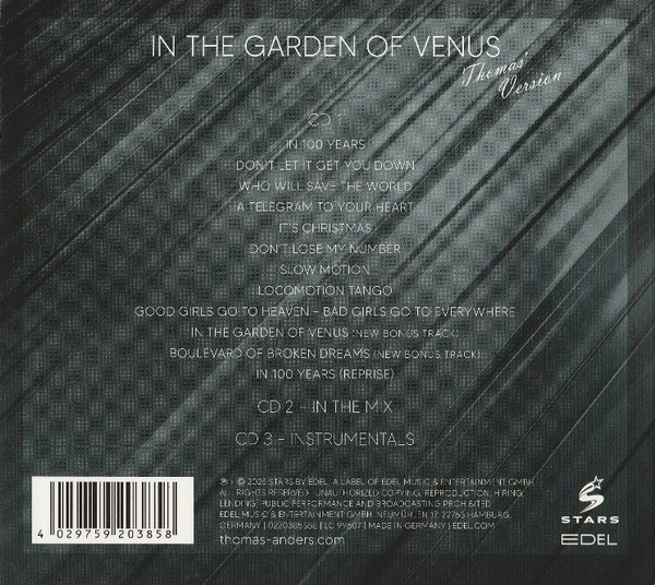 ... Sings Modern Talking - In The Garden Of Venus - Thomas' Version-1 Thomas Anders-1
